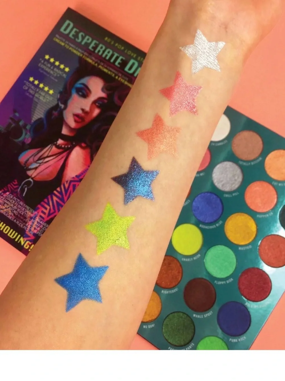 Rude Cosmetics Desperate Dreamer Pressed Pigment 24 Shade Eyeshadow Palette